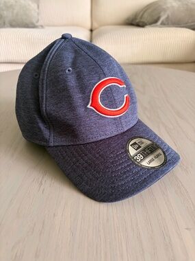 New Era Navy Chicago Bears Shadow 39THIRTY Flex Hat Navy Size: L/XL (R122)